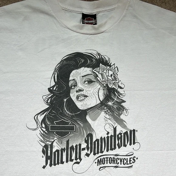 Harley-Davidson® Men's Bonita Sugar Skull T-Shirt - Picture 3 of 12